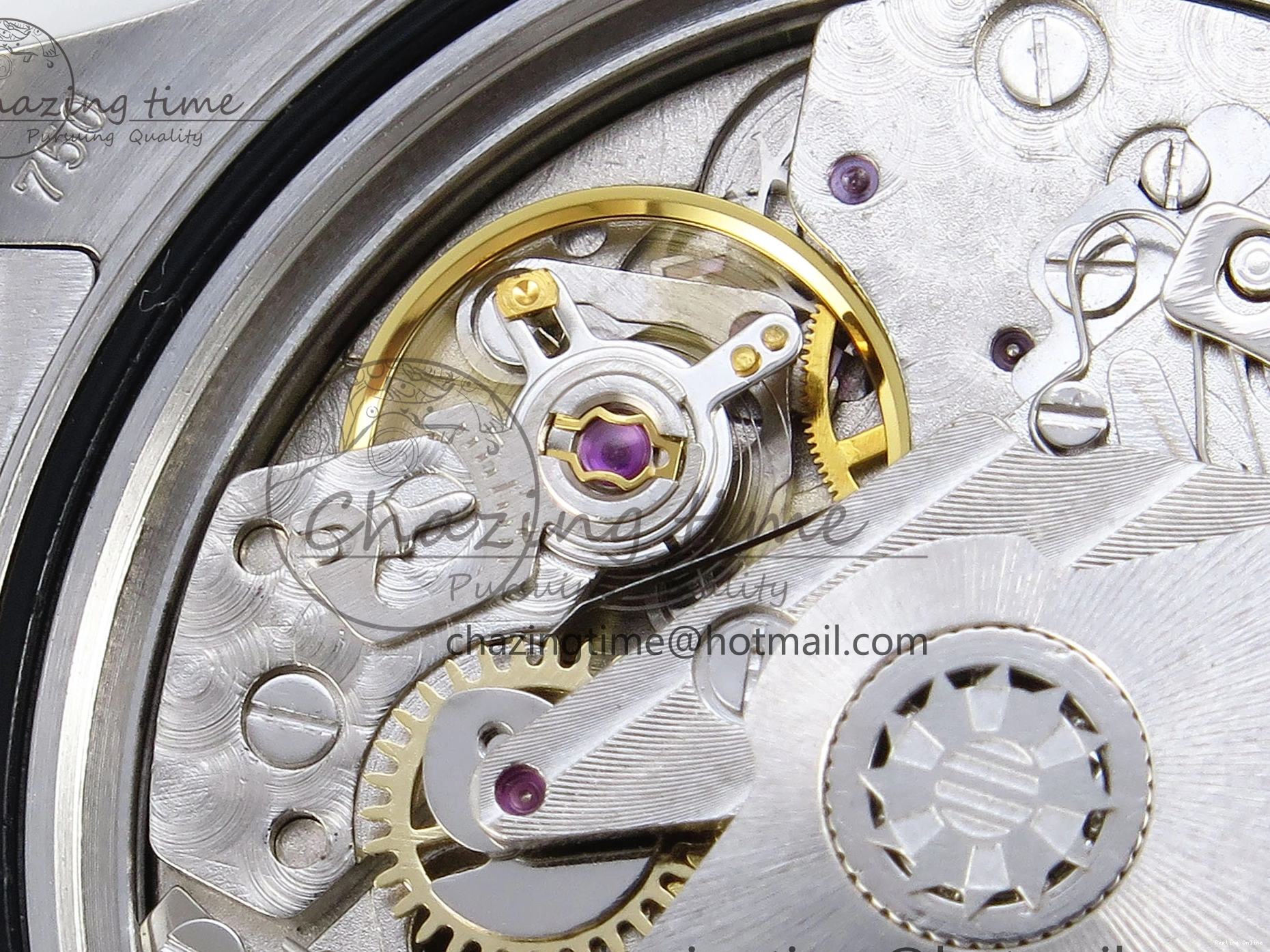 0418 TimelessDesign DAYTONA 116506 SS OMF BEST EDITION ICE BLUE DIAL ON SS BRACELET A7750 (SLIM MOVEMENT) 1811